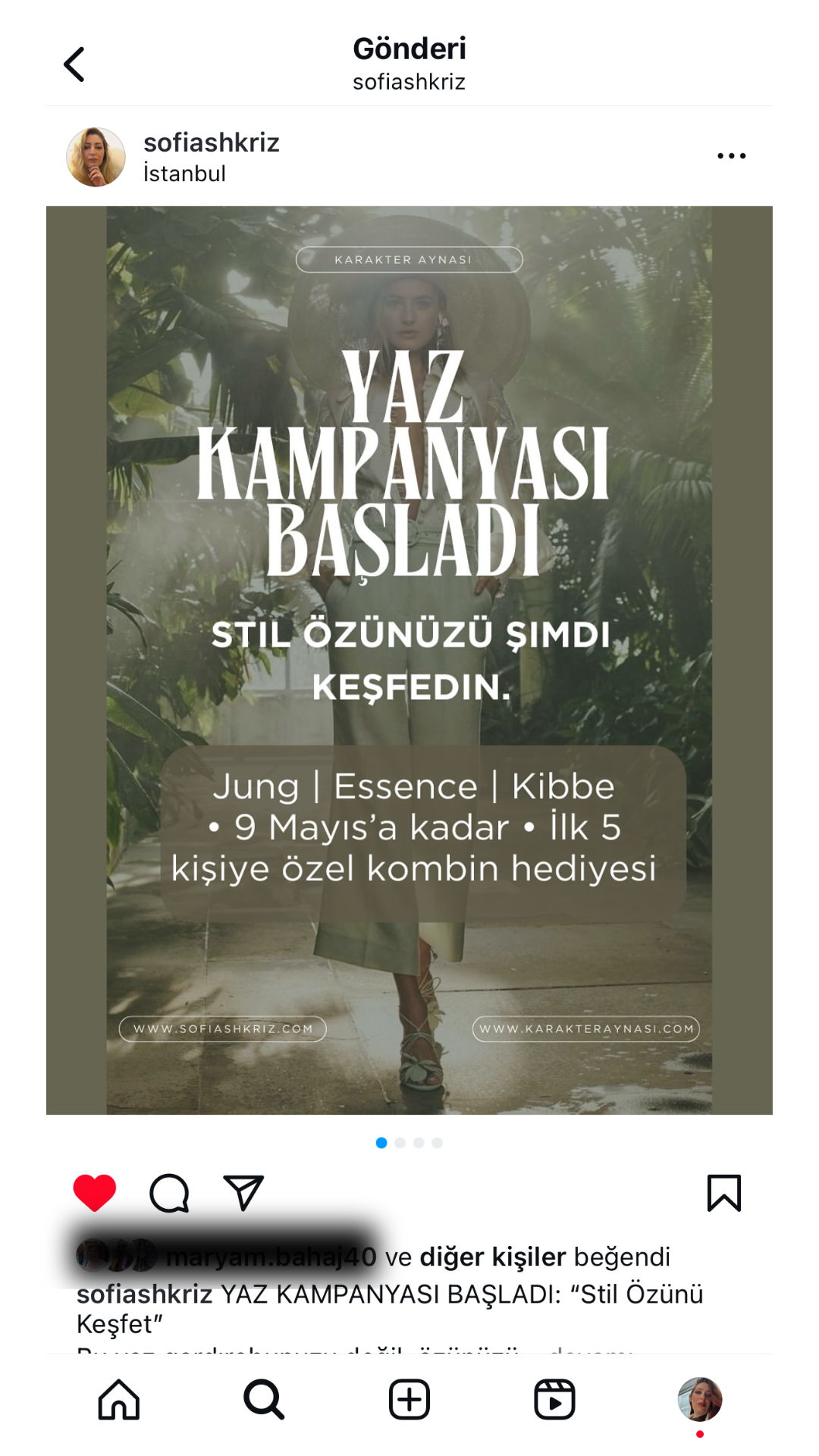 Sofi Ashkriz - Yaz kampanyası 1